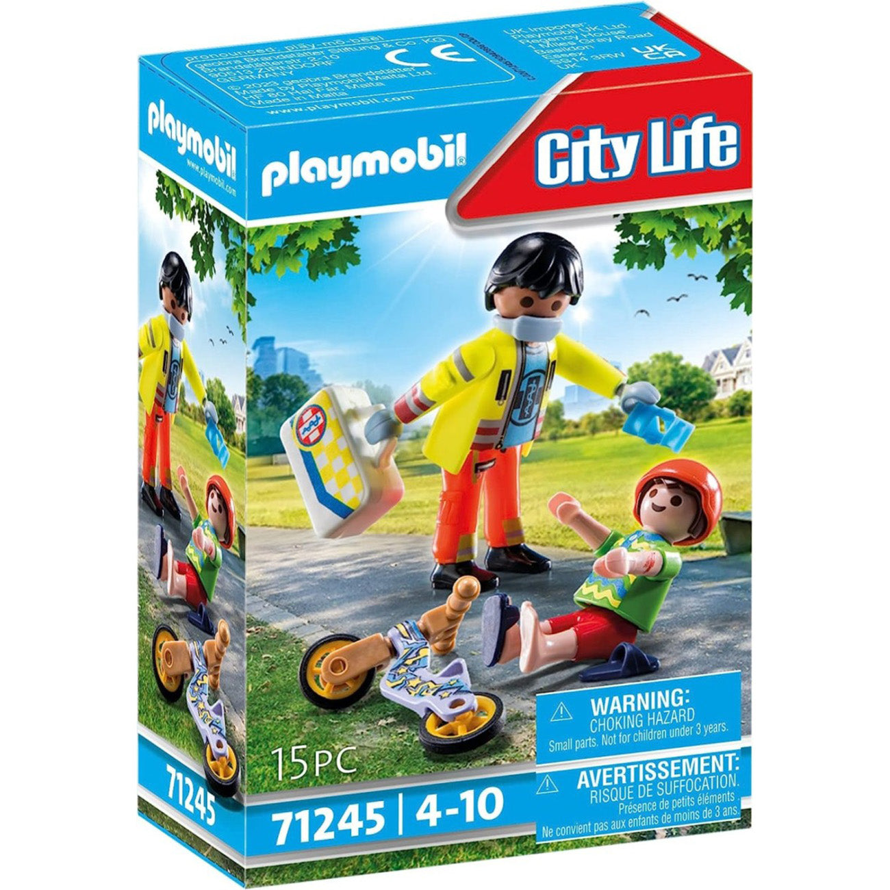 Playmobil City Life: Paramedic with Patient (71245)