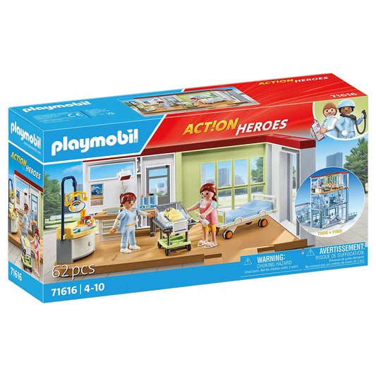 Playmobil Action Heroes: Maternity Ward (71616)