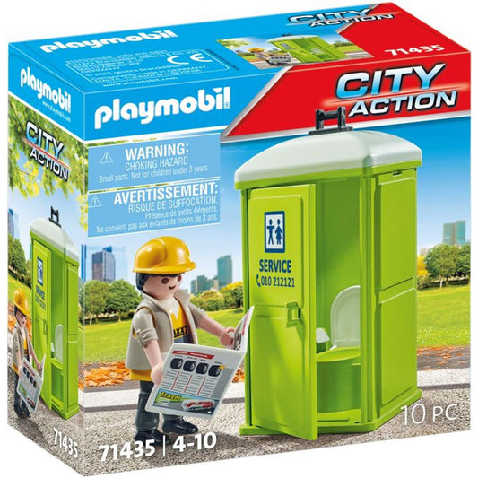 Playmobil City Action: Portable Toilet (71435)