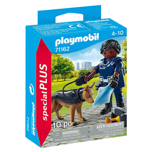 Playmobil Special Plus: Policeman With Dog (71162)