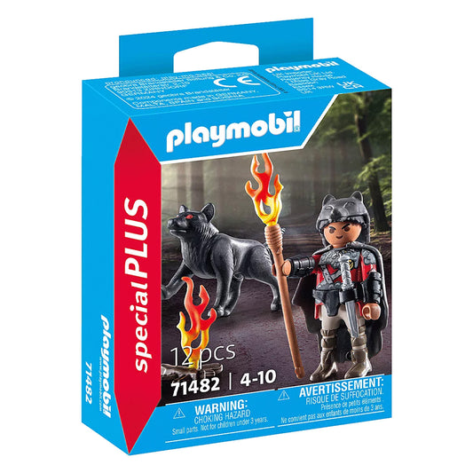 Playmobil Special Plus: Warrior with Wolf (71482)